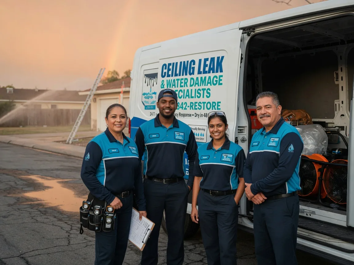 Ceiling Leak Cleanup company in Richmond, OH
